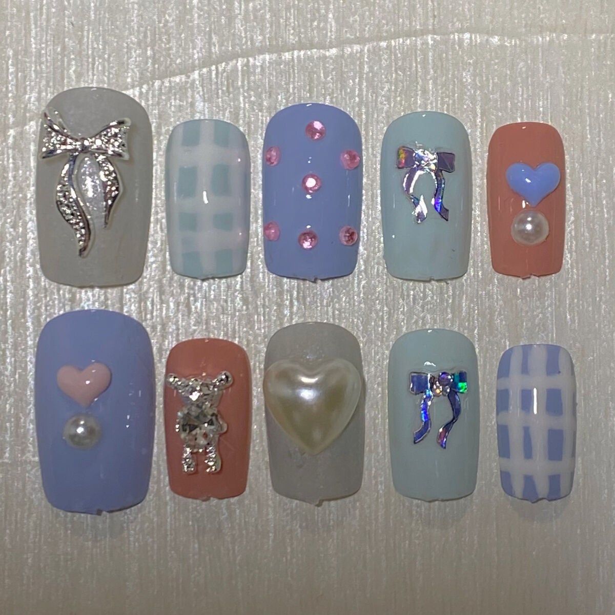 ネイルシール/セリア/ネイルシールを使ったクチコミ(2枚目)