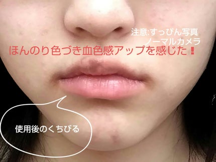 サクラヴェールリップ/パラドゥ/リップクリームを使ったクチコミ(5枚目)