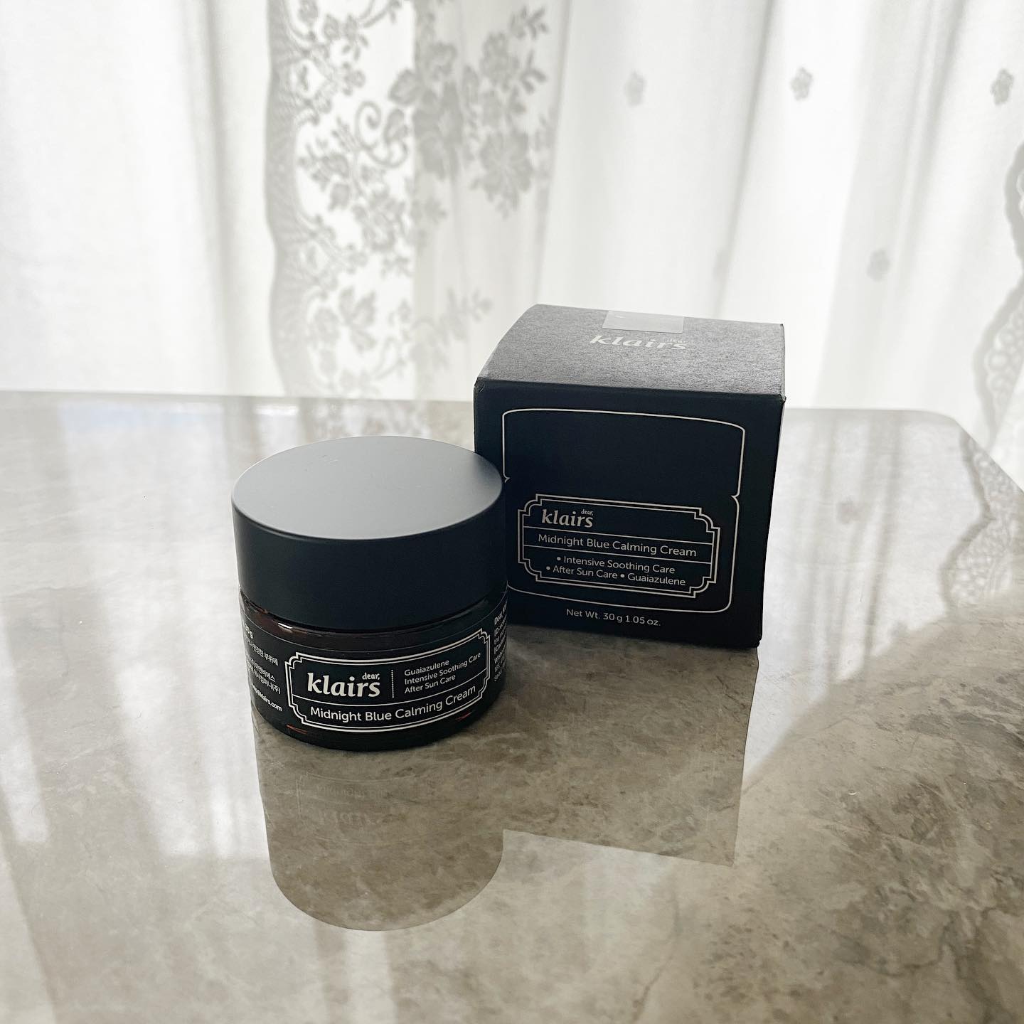 ミッドナイトブルーカーミングクリーム/Klairs/フェイスクリームを使ったクチコミ（2枚目）