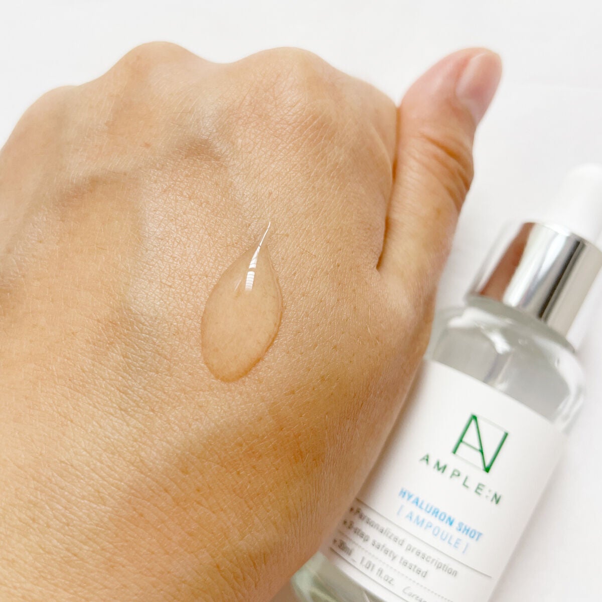 アンプルN ヒアルロンショット/AMPLE:N/美容液を使ったクチコミ(4枚目)