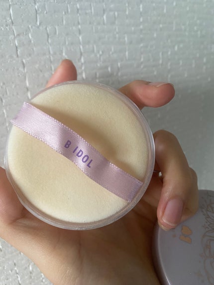 b idol シルクアイスパウダーのクチコミ「お気に入りのパウダー♥️
B IDOLシルクアイスパウダー
(フェイスパウダー) 8g
シ.....」(2枚目)