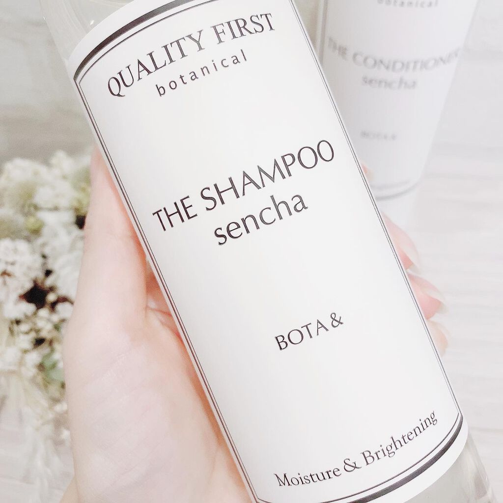 ボタアンド ザ シャンプー <sencha>/クオリティファースト/市販シャンプーを使ったクチコミ（3枚目）