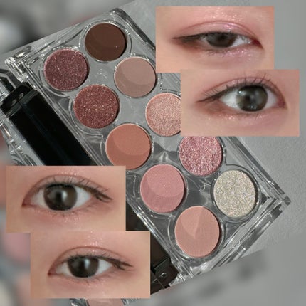 ライトオンアイズシャドウパレット/ルミル/アイシャドウパレットを使ったクチコミ(4枚目)