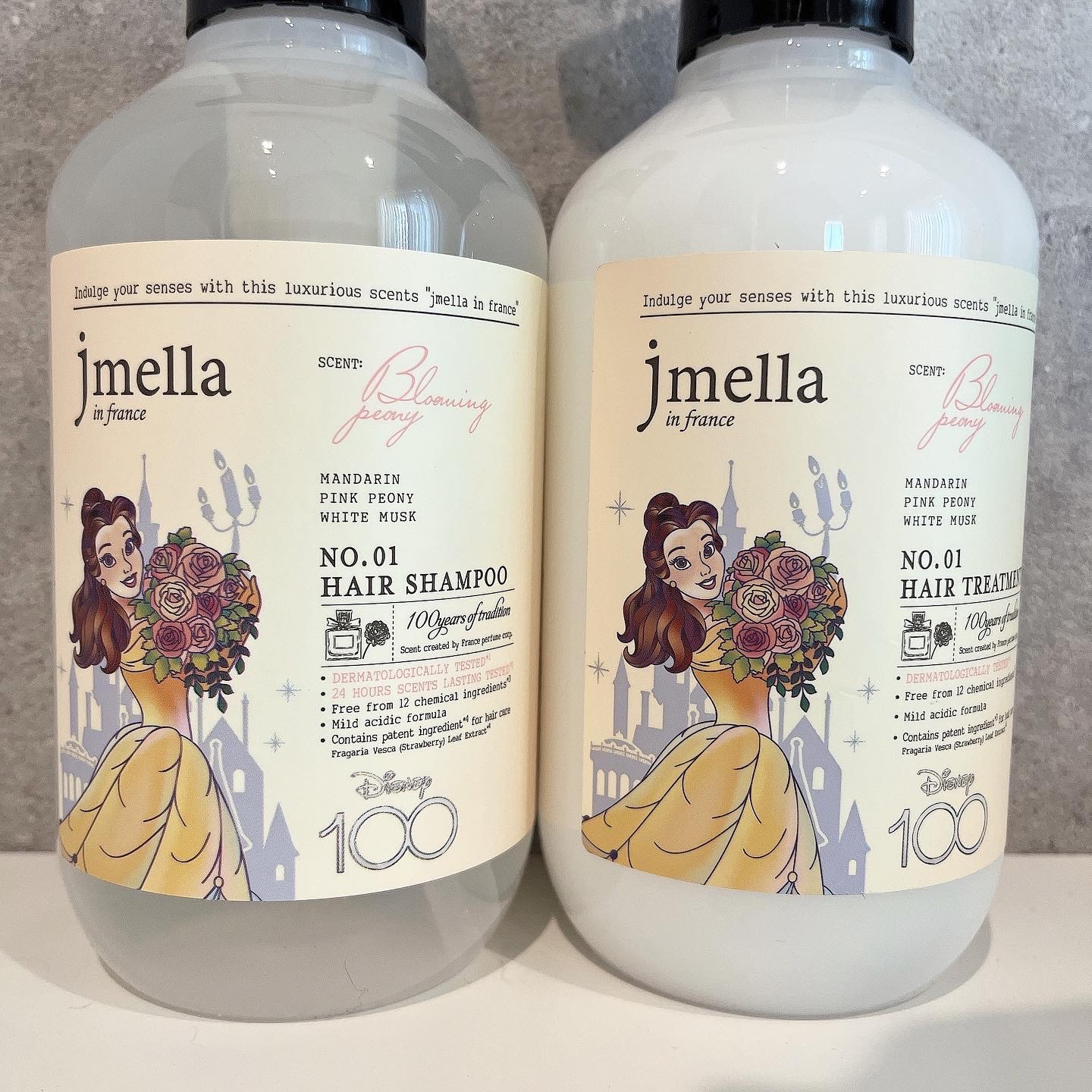 インフランス ヘアシャンプー ブルーミングピオニー／トリートメント ブルーミングピオニー/jmella/市販シャンプーを使ったクチコミ（2枚目）