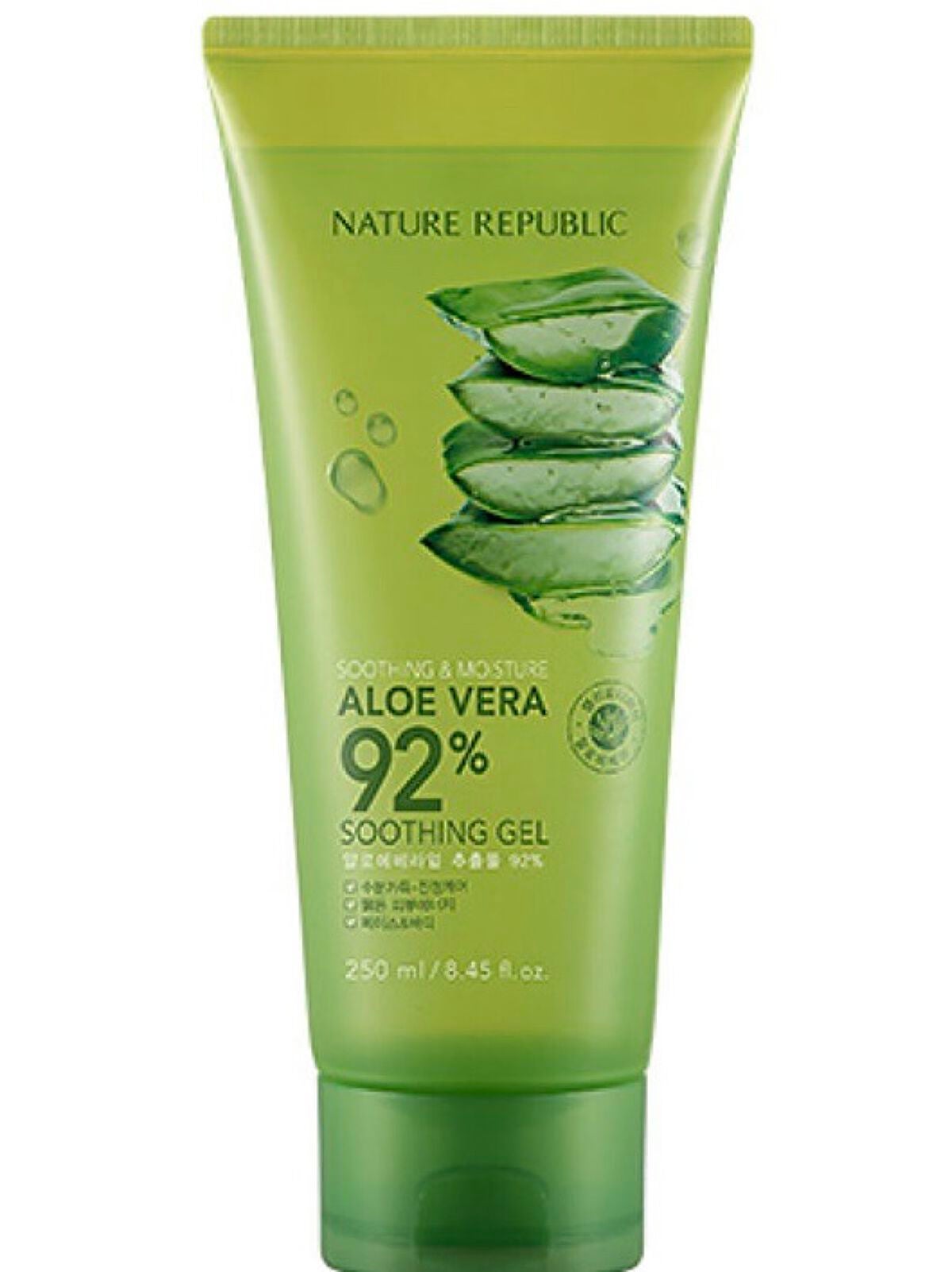 スーディング&モイスチャー アロエベラ92% スーディンジェル チューブ/ネイチャーリパブリック/ボディローションを使ったクチコミ(1枚目)