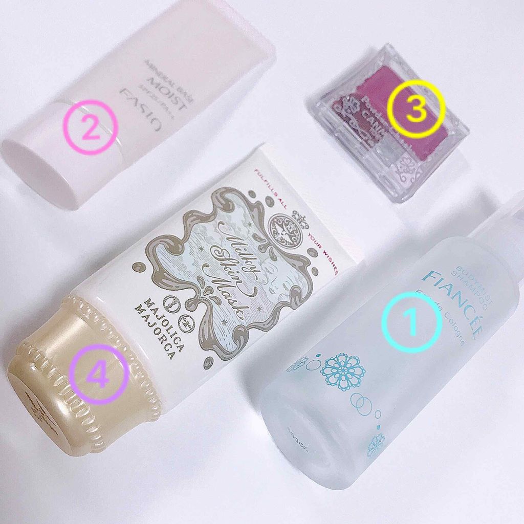 ボディミスト ピュアシャンプーの香り【パッケージリニューアル】/フィアンセ/香水(レディース)を使ったクチコミ（2枚目）