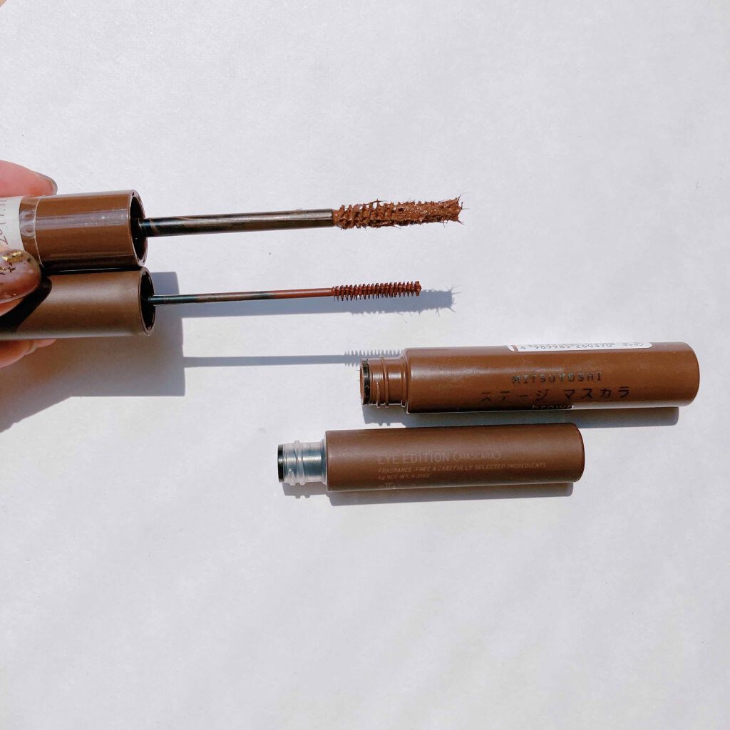 ステージマスカラ/三善/マスカラを使ったクチコミ（3枚目）