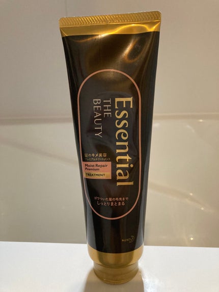THE BEAUTY 髪のキメ美容プレミアムトリートメント<モイストリペアプレミアム>/エッセンシャル/洗い流すヘアトリートメントを使ったクチコミ(1枚目)