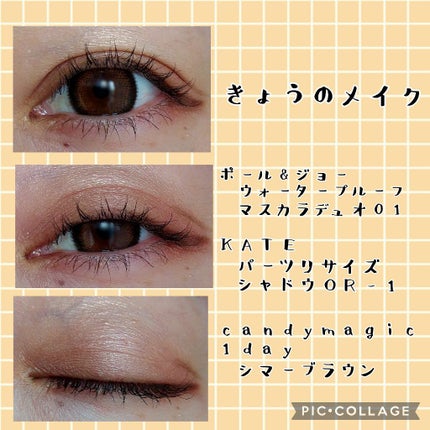 ウォータープルーフ マスカラ デュオ 01 ノアール/PAUL & JOE BEAUTE/マスカラを使ったクチコミ(1枚目)