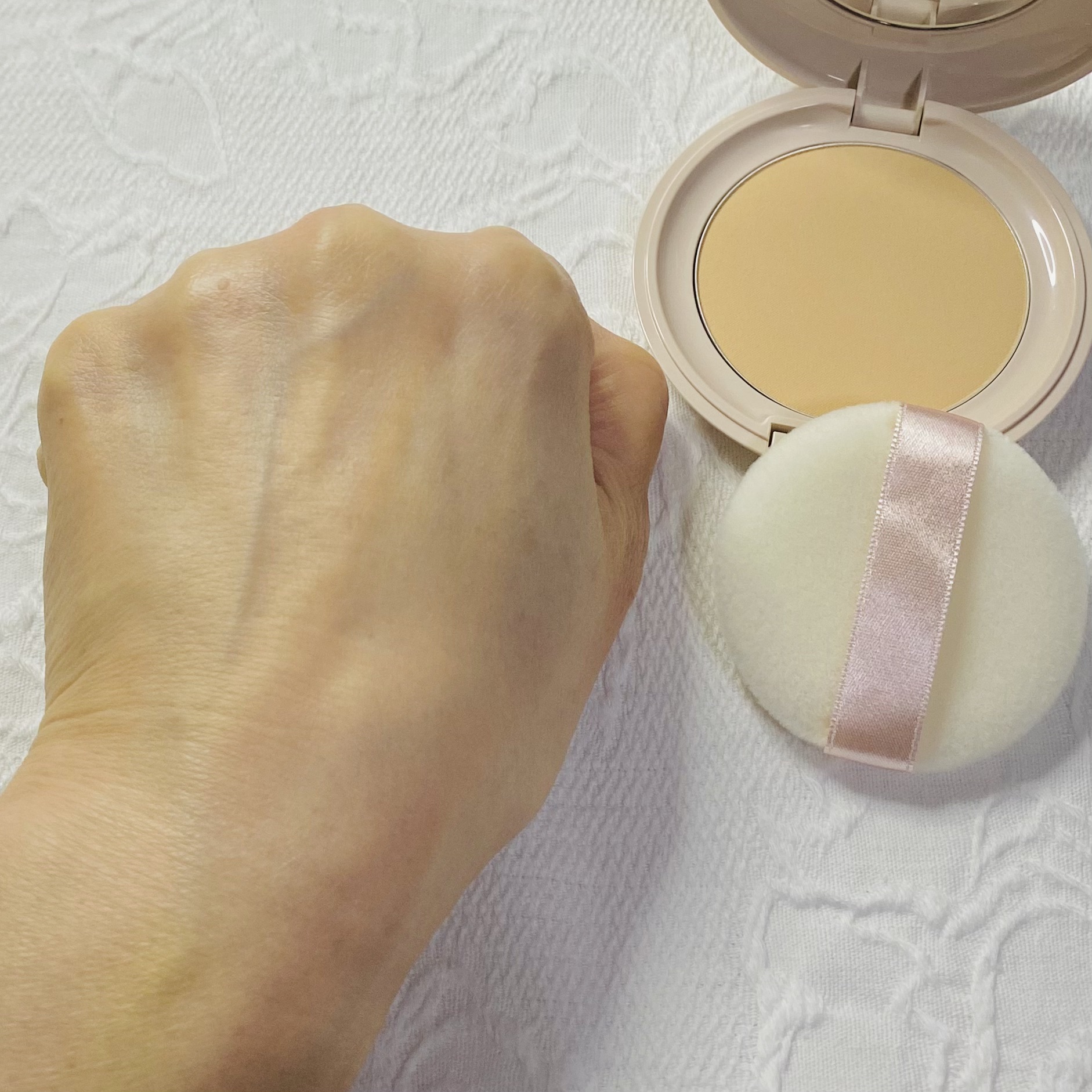 毛穴パテ職人 フィットスキンBBパウダー/毛穴パテ職人/プレストパウダーを使ったクチコミ（3枚目）