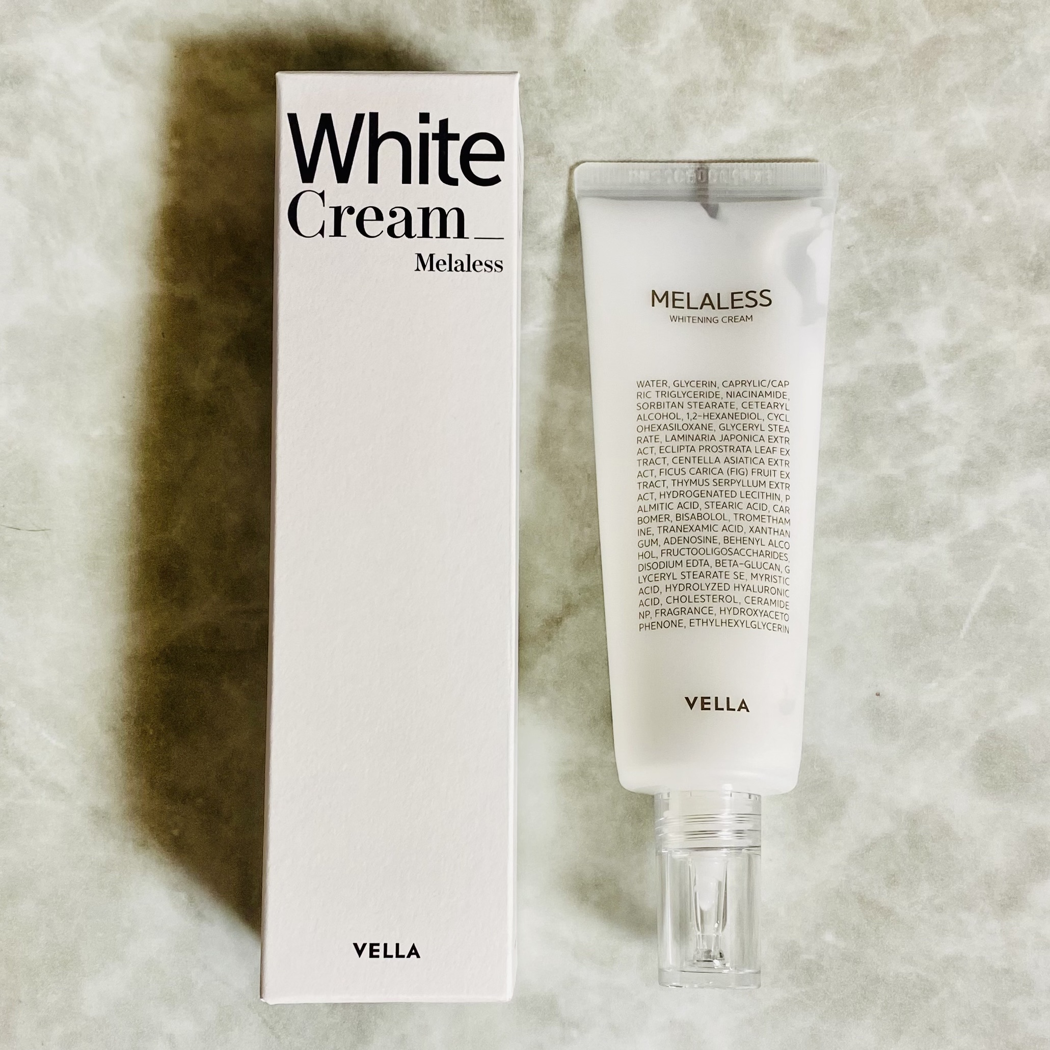 メラレスブライトニングクリーム / VELLA
