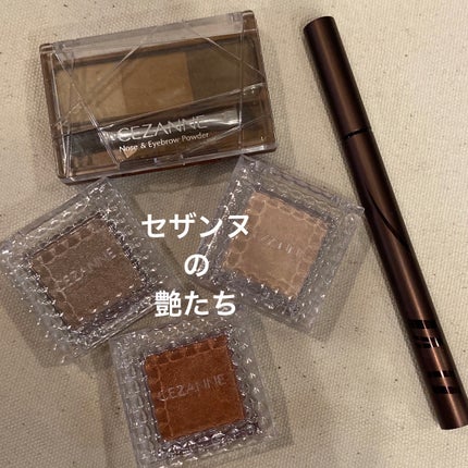 ノーズ&アイブロウパウダー/CEZANNE/パウダーアイブロウを使ったクチコミ(1枚目)