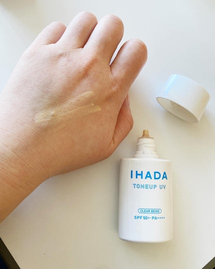 薬用フェイスプロテクトUV ミルク/IHADA/日焼け止めミルクを使ったクチコミ(4枚目)