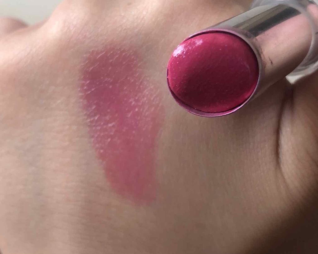 ラスティンググロスリップ/CEZANNE/口紅を使ったクチコミ（2枚目）