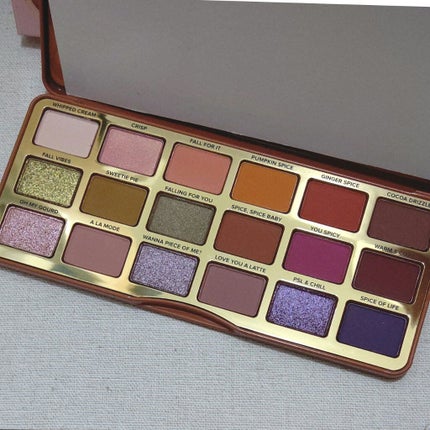 パンプキン スパイス アイシャドウ パレット(旧)/Too Faced/アイシャドウパレットを使ったクチコミ(1枚目)