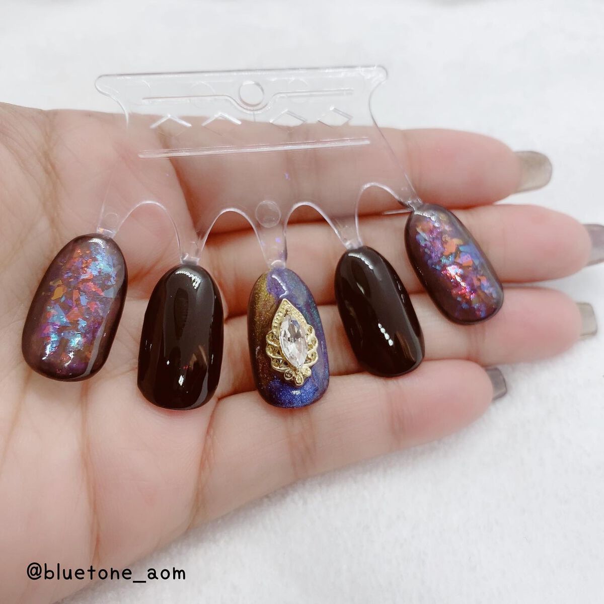 パル カラージェル/キャンドゥ/ジェルネイルを使ったクチコミ(8枚目)