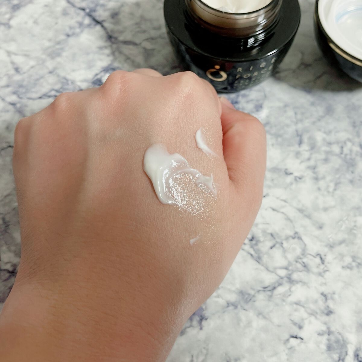 プレミアムパーフェクトクリーム/ライスフォース/フェイスクリームを使ったクチコミ(5枚目)