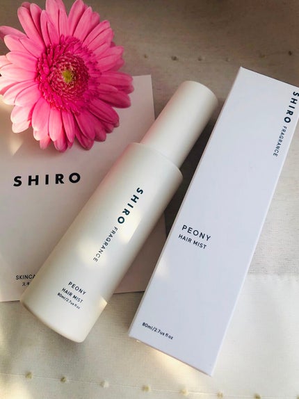 SHIRO ピオニー ヘアミストのクチコミ「がごめ昆布、ゆずを配合した高保湿なヘアミスト✨
SHIROで1番好きな香りピオニー❤︎
華.....」(1枚目)