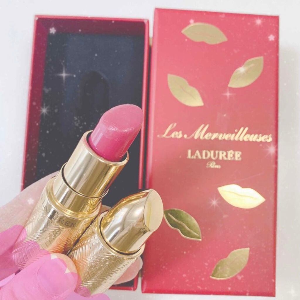 スティック ルージュ/レ・メルヴェイユーズ ラデュレ/口紅を使ったクチコミ(3枚目)