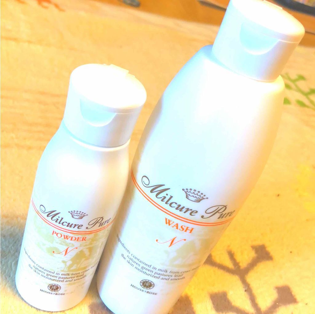 ミルキュア ピュア ウォッシュ&パウダー/ハウス オブ ローゼ/洗顔パウダーを使ったクチコミ(1枚目)