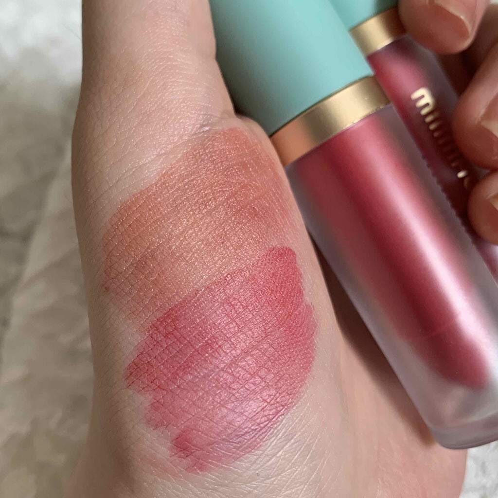 ウォーターライジングティント/MILIMAGE/リップティントを使ったクチコミ(2枚目)