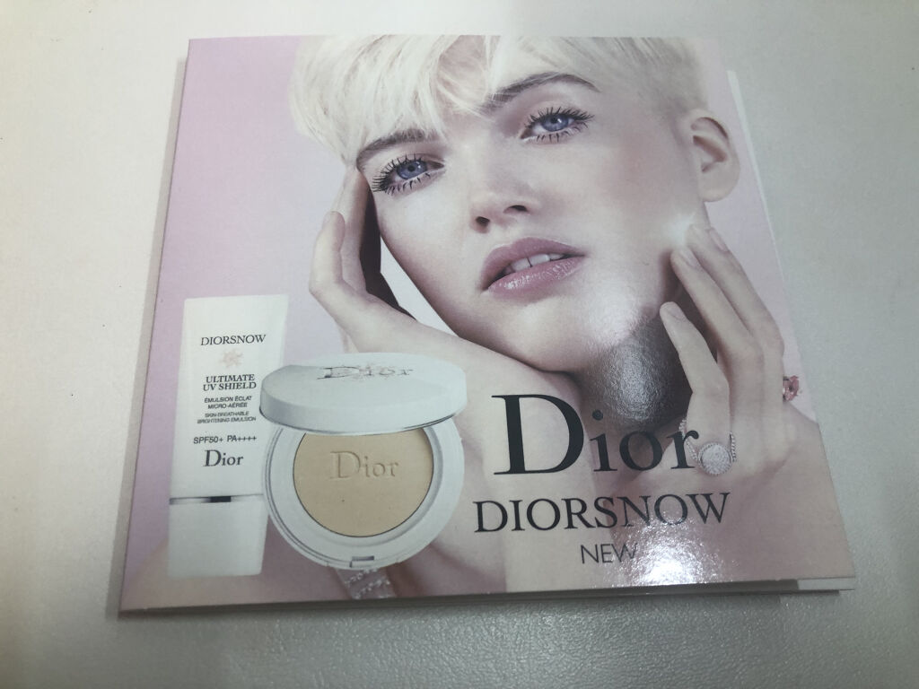 ディオール  スノー パーフェクト ライト クッション SPF 50-PA+++ 010/Dior/クッションファンデーションを使ったクチコミ（1枚目）