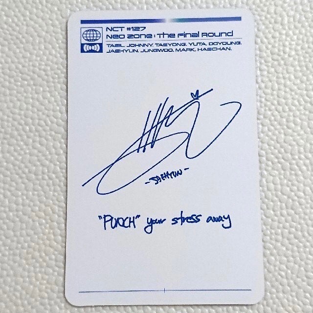 kanna on LIPS 「・・・LIVE仕様の推しネイル💚ジェヒョンのサインとNCTロゴ..」(6枚目)