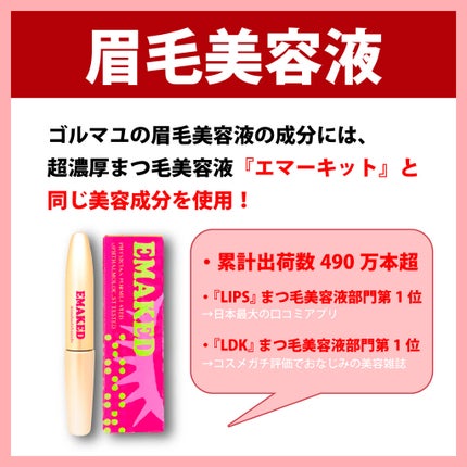 ゴルマユ/水橋保寿堂製薬/眉マスカラを使ったクチコミ(7枚目)