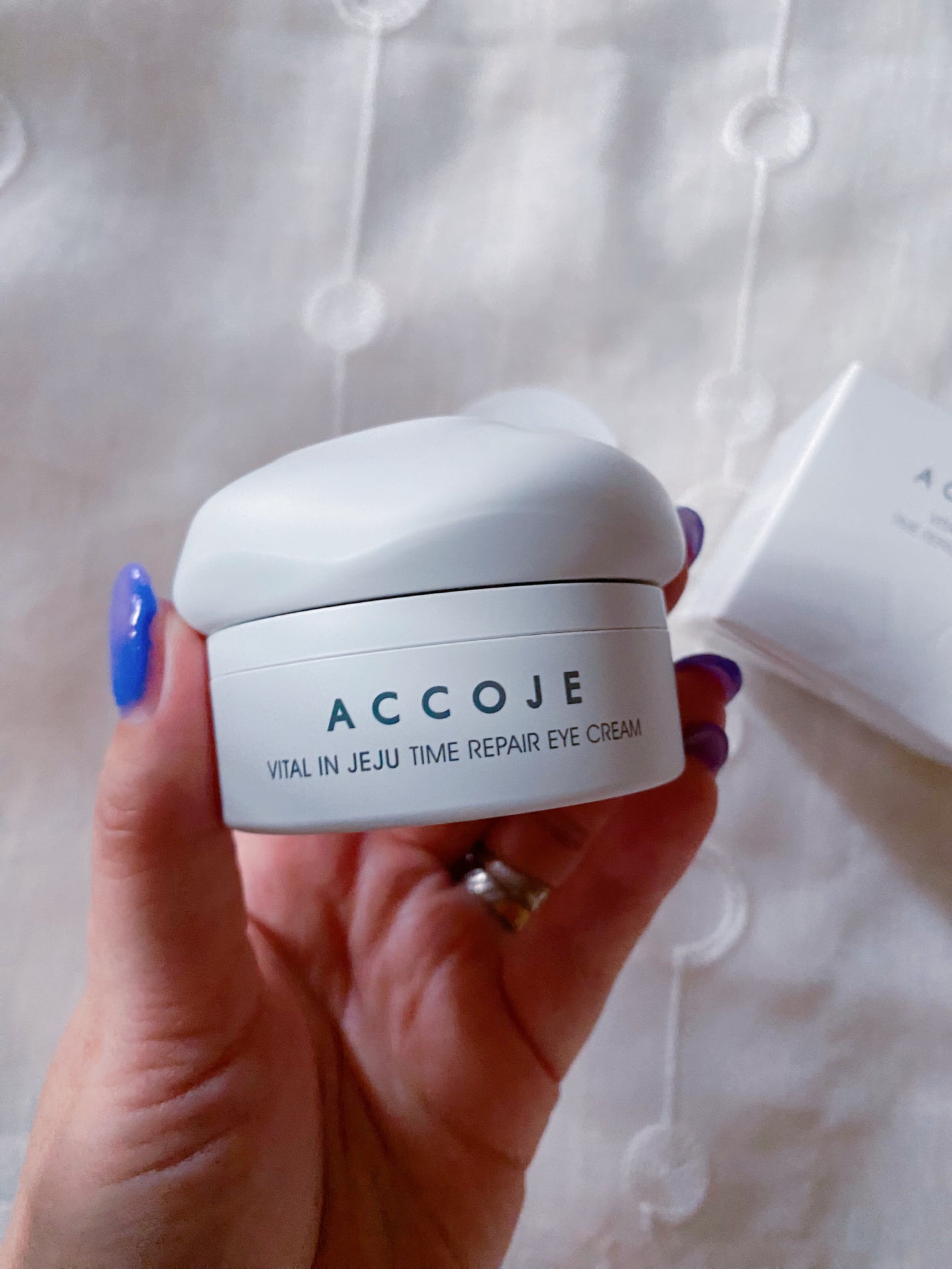 バイタル イン ジェジュ タイム リペア アイクリーム/ACCOJE/アイケア・アイクリームを使ったクチコミ(8枚目)