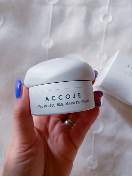 バイタル イン ジェジュ タイム リペア アイクリーム/ACCOJE/アイケア・アイクリームを使ったクチコミ(8枚目)