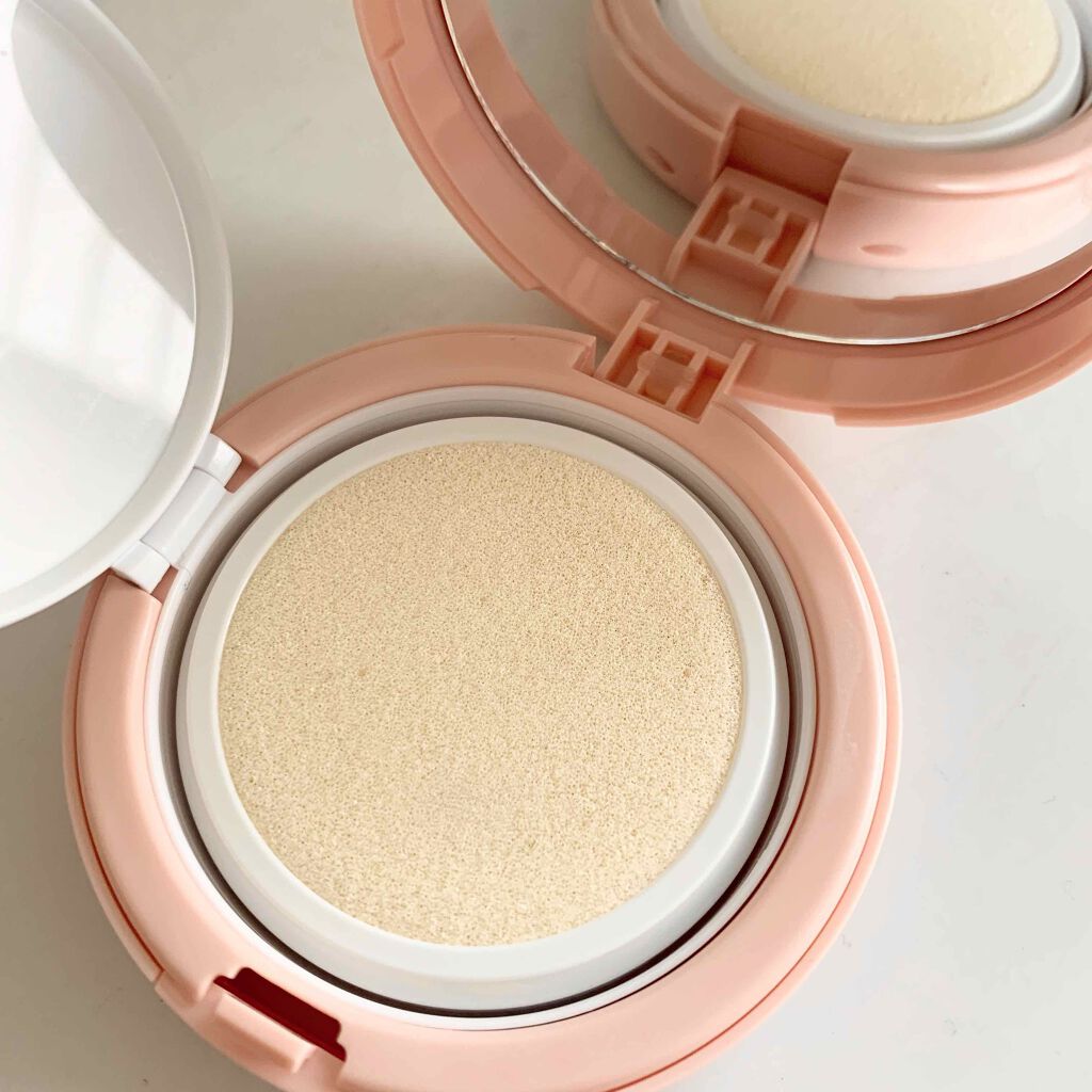 クッションUVパクト/WHOMEE/化粧下地を使ったクチコミ(2枚目)