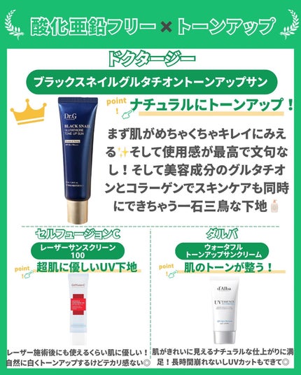 はく|韓流美容男子🧴フォロバ100 on LIPS 「こんにちは!はくです!✨今回は僕が今注目している「酸化亜鉛フリ..」(4枚目)