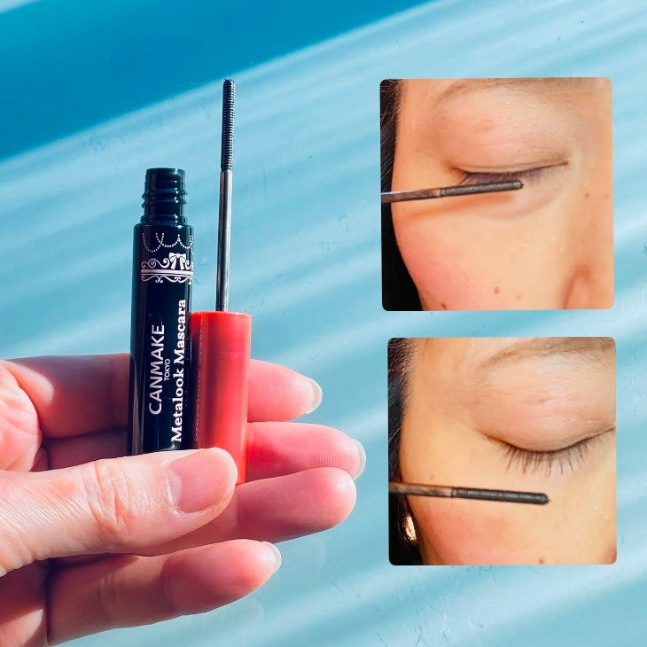 メタルックマスカラ~ボリュームルック~/キャンメイク/マスカラを使ったクチコミ(2枚目)