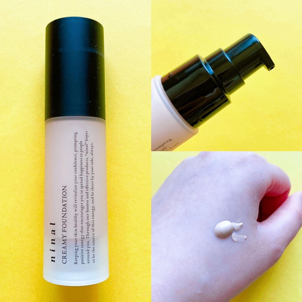 ninal クリーミィファンデーション/ninal/クリーム・エマルジョンファンデーションを使ったクチコミ(3枚目)