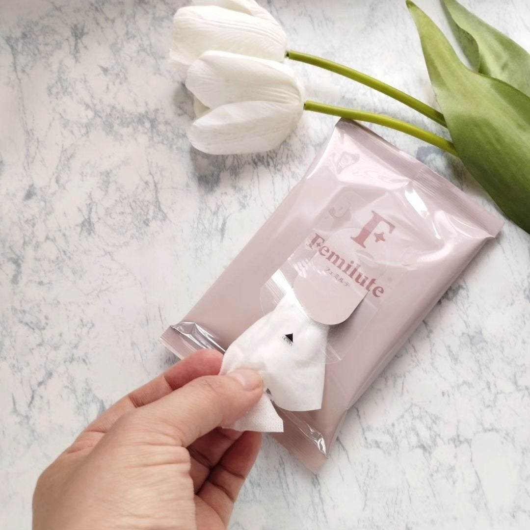 ふきとりシート/Femilute/デリケートゾーンケアを使ったクチコミ(2枚目)