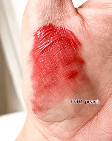 リキッドティントリップ PK01 ピーチ(ピンク系)/パラドゥ/口紅の画像