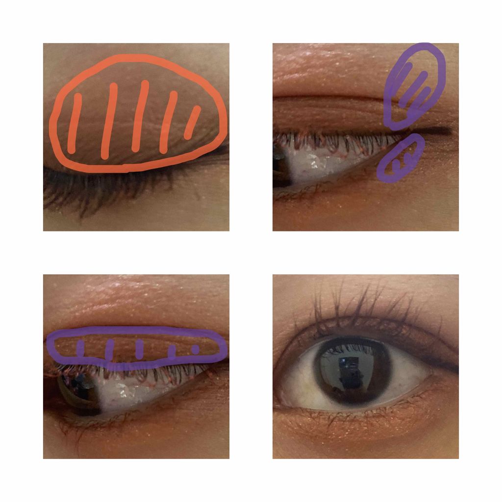 シングルカラーアイシャドウ/CEZANNE/単色アイシャドウを使ったクチコミ（3枚目）