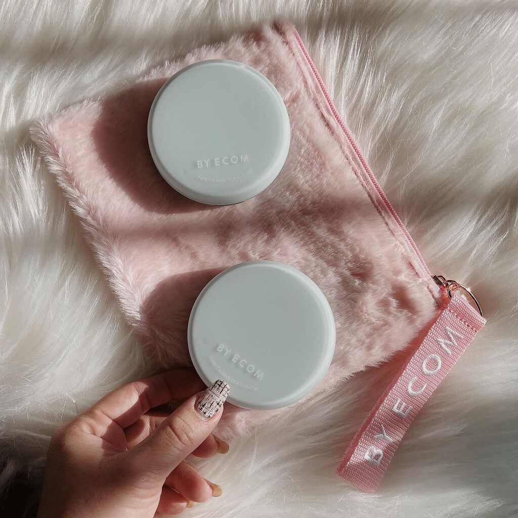 ピュアカーミングシカ クッションファンデーション/BY ECOM/クッションファンデーションを使ったクチコミ(9枚目)