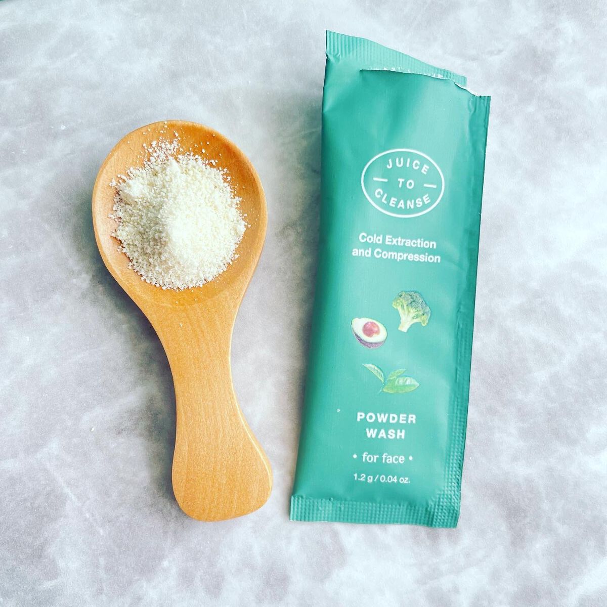 パウダウォッシュ/JUICE TO CLEANSE/洗顔パウダーを使ったクチコミ（2枚目）