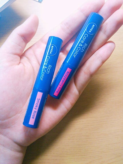 ニベア リッチケア&カラーリップ/ニベア/リップクリームを使ったクチコミ(2枚目)