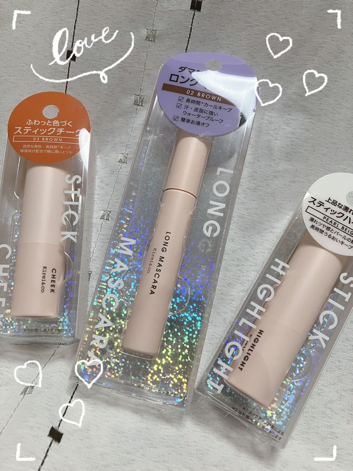 ロングマスカラ 02ブラウン/Kirei&co./マスカラを使ったクチコミ（1枚目）