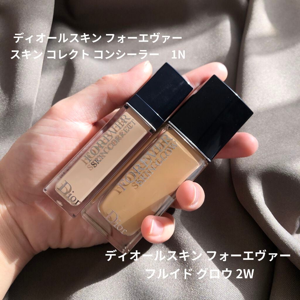 【旧】ディオールスキン フォーエヴァー フルイド グロウ/Dior/リキッドファンデーションを使ったクチコミ(2枚目)