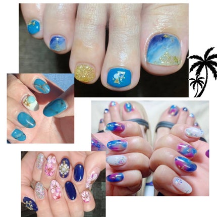 ジェルネイル(ライト対応)/セリア/ジェルネイルを使ったクチコミ(2枚目)