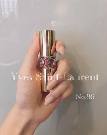 ルージュ ヴォリュプテ シャイン/YVES SAINT LAURENT BEAUTE/口紅を使ったクチコミ（1枚目）