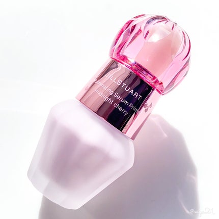 ジルスチュアート イルミネイティング セラムプライマー 02 EX cherry aurora lavender <ミッドナイトチェリー>(限定色)/JILL STUART/化粧下地を使ったクチコミ(1枚目)