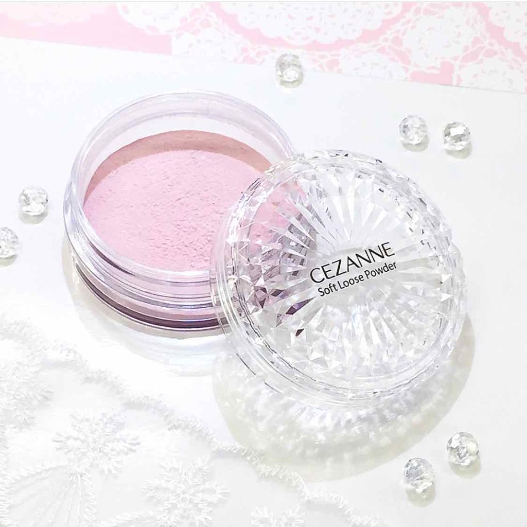 うるふわ仕上げパウダー/CEZANNE/ルースパウダーを使ったクチコミ（2枚目）