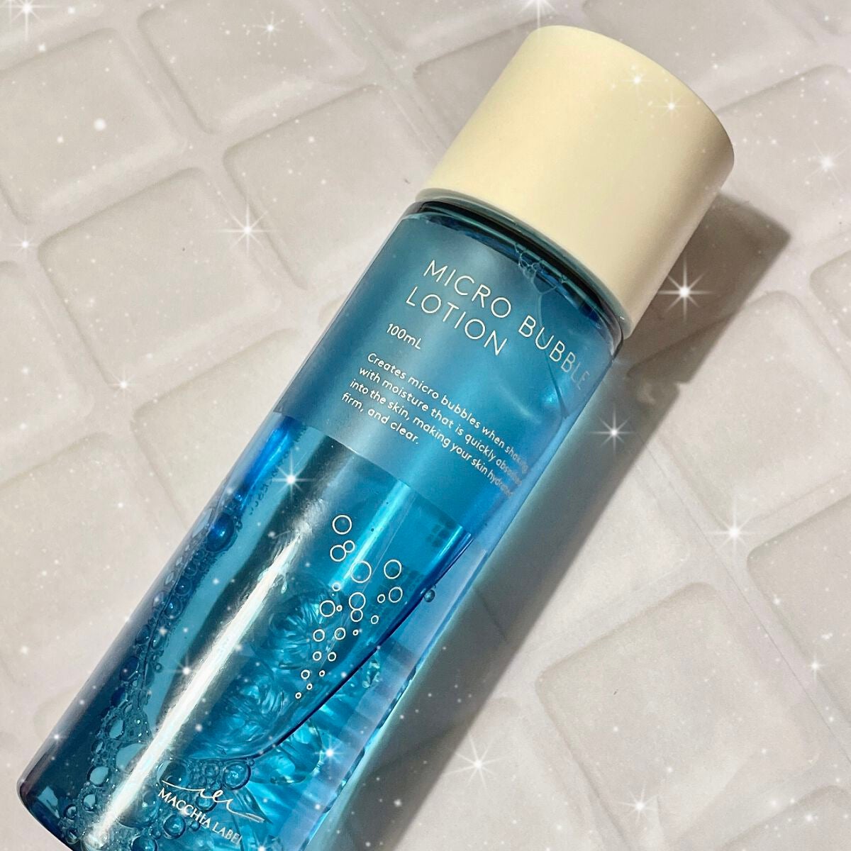 薬用マイクロバブルローション/Macchia Label/化粧水を使ったクチコミ(1枚目)