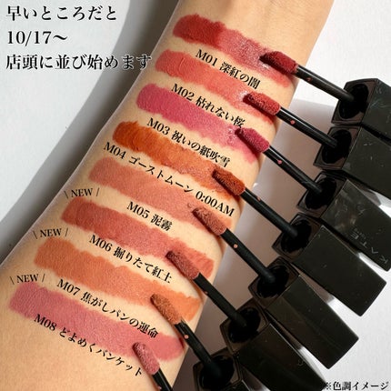 リップモンスター スフレマット/KATE/口紅を使ったクチコミ(4枚目)