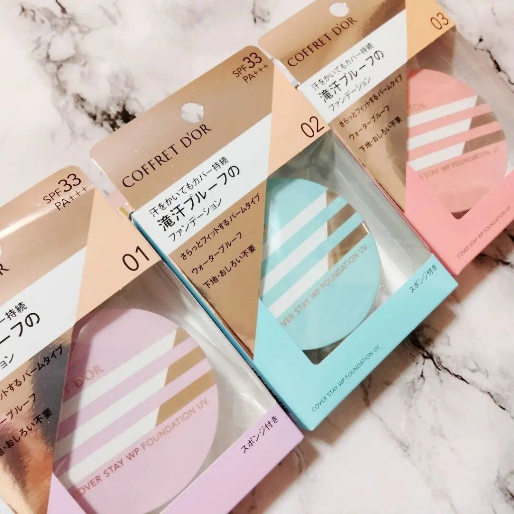 カバーステイWPファンデーションUV/コフレドール/パウダーファンデーションを使ったクチコミ(7枚目)