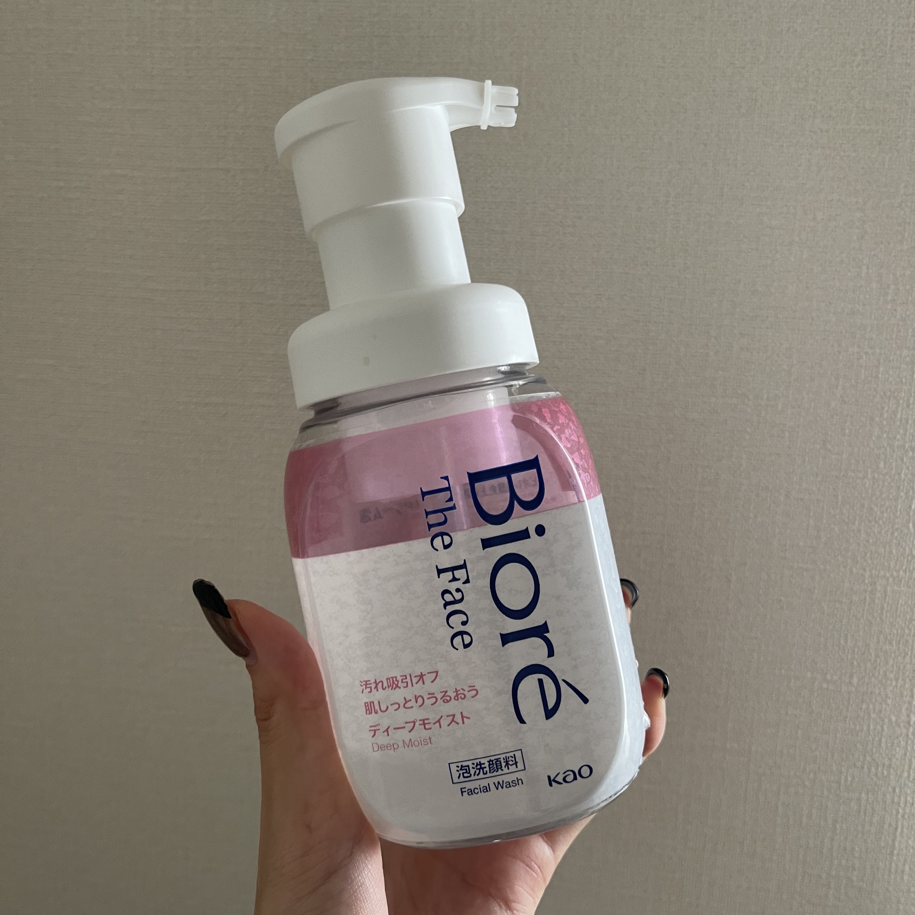 ビオレ ザフェイス 泡洗顔料 ディープモイスト/ビオレ/泡洗顔を使ったクチコミ（1枚目）